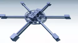 X-copter chassis
