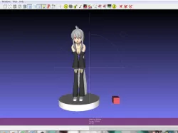 "Yowane Haku" 3D Printable model (STL)