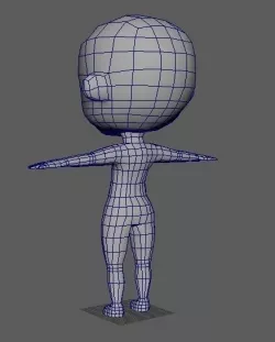 3D Chibi 3D BaseModel model 3D model