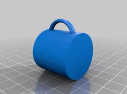 A small cup.