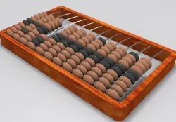 Abacus 3D model