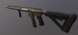Aero Survival Rifle - Custom Low-poly  3D model