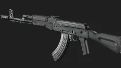 AK-103   AK-47  low-poly 3D model  Low-poly  3D model