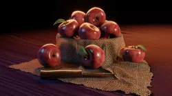 Apples  3D model