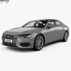 Audi A6 C8 sedan 2018 3D model