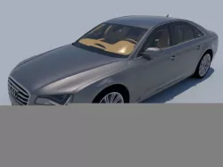 Audi A8 2012 3D model