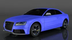 audi rs5 Low-poly  3D model