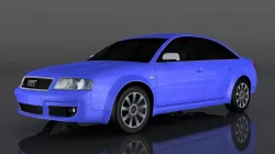 Audi RS6 2004 Low-poly  3D model