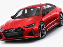 Audi RS7 Sportback 2020 3D model