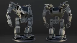 Avatar AMP suit - Mecha Exoskeleton 3D model