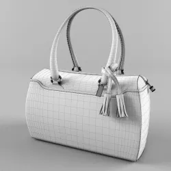 Bag Couch Leather 3D model