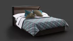 Bed Corona C4D 3D model