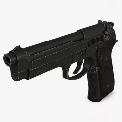 Beretta M9 3D model