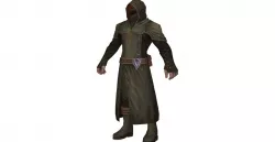 Body with Hood Clothing Human T5 3D model