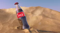 Botella Coca Cola 3D model