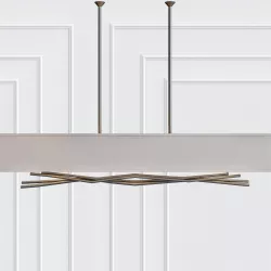 Brindille Rectangle Pendant 3D model
