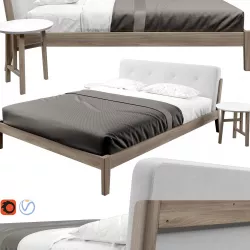 Capo bed by De La Espada 3D model