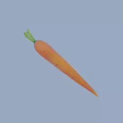 Carrot 3D model