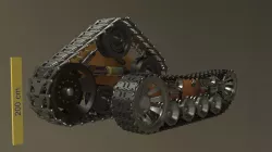 Caterpillar fantasy 3D model