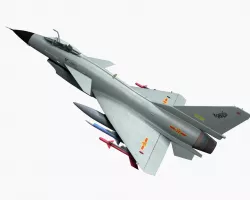Chengdu J-10 A Vigorouse Dragon 3D model