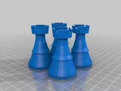 Chess Rooks (4)