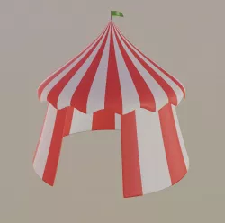 Circus Tent 3D model