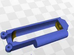 CO2 GUN PART (CO2 TANK HOLDER)