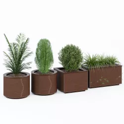 Cuir pot 3D model