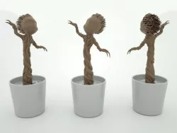 Dancing Groot