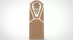 Door carving 3d stl models for artcam and aspire 3D model
