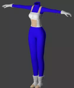 Dragon Ball Armor bodysuit chest plate gloves boots Low-poly  3D model