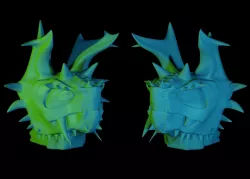 Dragon Head 3D model