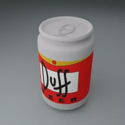 Duff beer 3D model