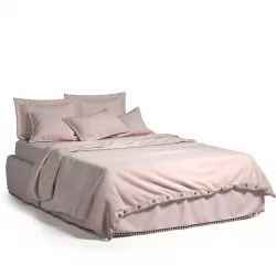 Dusky pink bedding set 3D model