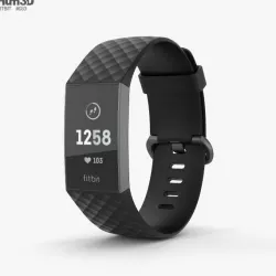 Fitbit Charge 3 Black 3D model
