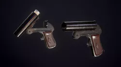 Flare gun sp-81 Low-poly  3D model