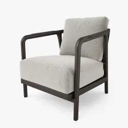 Flexform Crono Armchair 3D Model 3D model