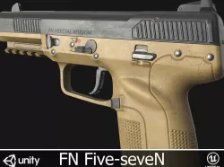 FN Five-seveN Low-poly  3D model
