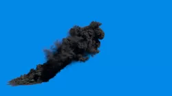 FumeFx- Large Scale High detalied Smoke Low-poly  3D model