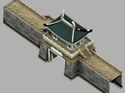 Game Beijing Architecture - City Gate 06 3D model