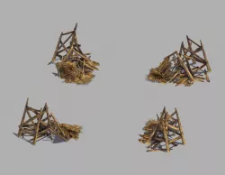 Game Broken - Watch Tower 03 3D model