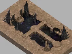 Game Hell - Devil - Magic Pool 25 3D model