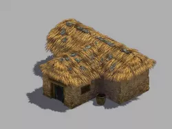Game T-Drawing House 03 3D model