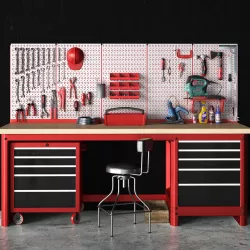 garage tools set 9 3D model