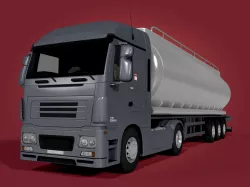 Generic Fuel Truck 3D model