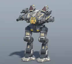 Goliath BattleMech Low-poly  3D model