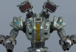 Havoc BattleMech Low-poly  3D model