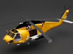 Helicopter 3D model