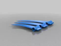 Hidan's Scythe Pieces