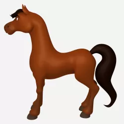 Horse 3D model